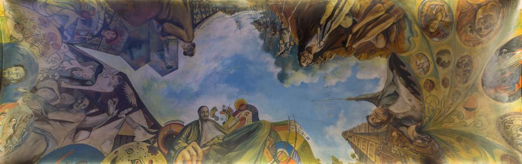 Suites Contempo Mexiko-Stadt Exterior foto The ceiling of the nave